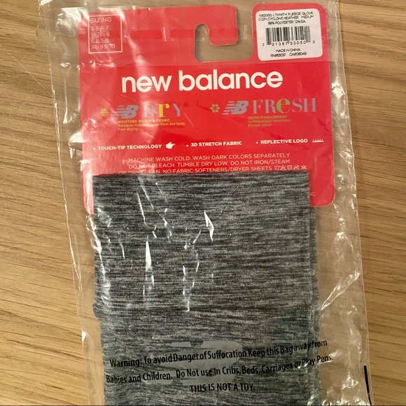 New Balance Accessories Nwt New Balance Lightweight Touchscreen